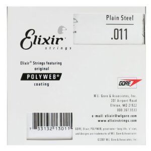 Elixir 일렉&통기타겸용 011게이지(낱줄4개)