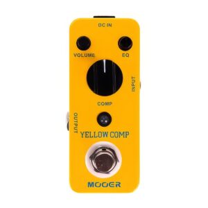 MooerAudio Yellow Comp <빈티지 옵티컬 방식 컴프레서>