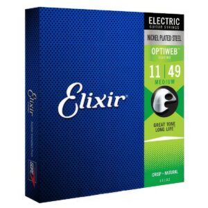 Elixir Electric OPTIWEB Medium 19102 [011-049] 엘릭서 옵티웹 일렉스트링 미듐