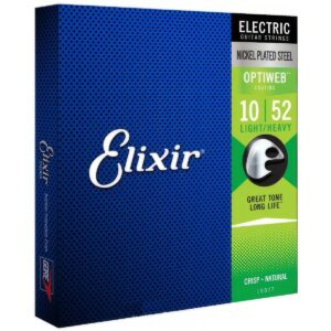 Elixir Electric OPTIWEB Light/Heavy 19077 [010-052] 엘릭서 옵티웹 일렉스트링 라이트/헤비