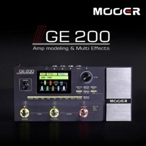 Mooer Audio GE200 / 무어오디오 멀티 이펙터 (어댑터포함) [동영상]