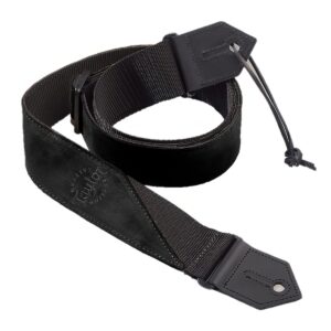 Taylor Suede/Poly Guitar Strap [Black 색상]