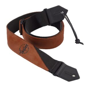 Taylor Suede/Poly Guitar Strap [Copper 색상]