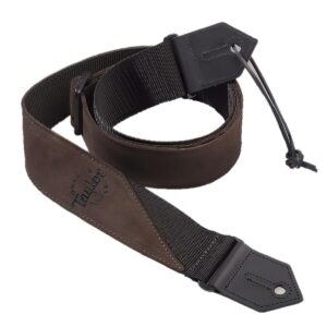 Taylor Suede/Poly Guitar Strap [Brown 색상]
