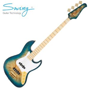 Swing 일렉베이스 Jazz 4V Blue Burst