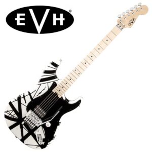 E.V.H Striped Series - White with Black
