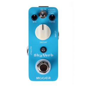 MooerAudio SKY VERB (Micro Series) 디지털 리버브 기타 이펙터 [동영상]