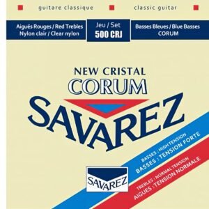 Savarez 500CRJ Corum New Cristal Classical Guitar Strings Mixed Tension