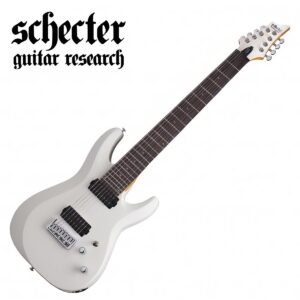 Schecter 일렉기타 C-8 Deluxe [SBK / SWHT] [가성비의 메탈머신 8현기타]