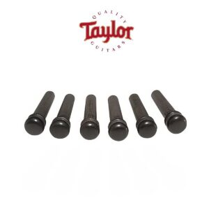 Taylor 에보니 브릿지핀 세트(6개)
