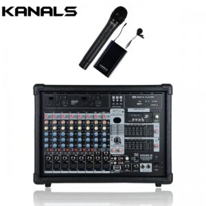 KANALS 카날스 EMP-1300WHD / EMP1300WHD 무선마이크2개 파워드 믹서