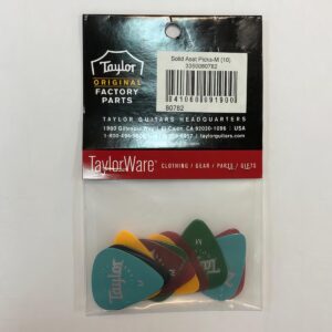 Taylor Solid 피크 Medium 0.71mm (1봉지-10개)
