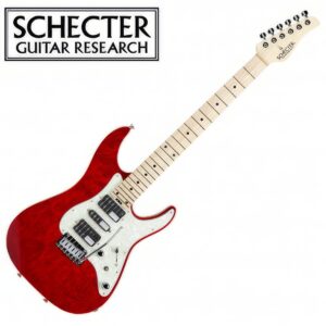 Schecter Japan SD-2-24-VTR-AS-MW/ M RED