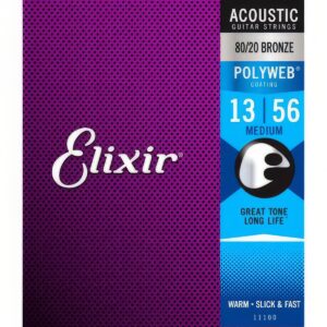 Elixir PolyWeb Medium 11100 [013-056] 엘릭서 폴리웹 통기타줄