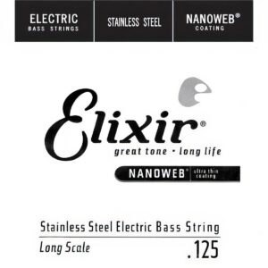 엘릭서 베이스줄 나노웹 Stainless 125 싱글 / 낱선 [미국생산, 당일발송]