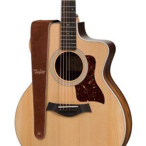 Taylor 스웨이드 브라운 스트랩/멜방 (Suede Logo Chocolate Strap)