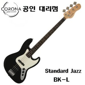 코로나 베이스기타 스탠다드 재즈 BK (L) [풀 패키지]