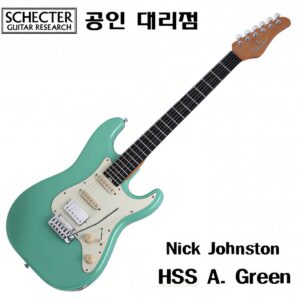 Schecter 쉑터 닉 존스톤 HSS Atomic Green [쉑터 Pro 케이스 증정]