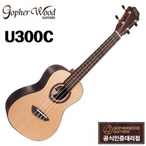 gopherwood 고퍼우드 콘서트 우쿨렐레 U300C