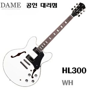 Dame - HL300 / 데임 일렉기타 (WH)