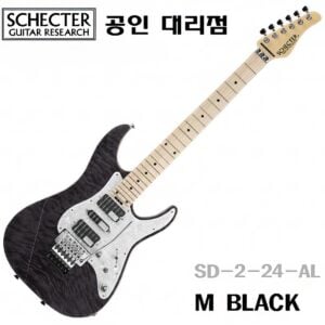 Schecter Japan SD-2-24-AL / M Black (Maple)
