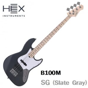 HEX 베이스기타 B100M SG (Slate Gray)