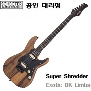 Schecter - Sun Valley Super Shredder Exotic HT / 쉑터 일렉기타 (Black Limba)