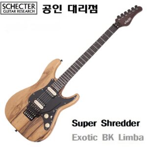 Schecter 쉑터 일렉기타 Sun Valley Super Shredder Exotic (Black Limba)