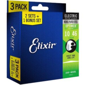 Elixir OPTIWEB Electric Light 010-046 / 옵티웹 일렉기타 스트링 3팩 (16552)