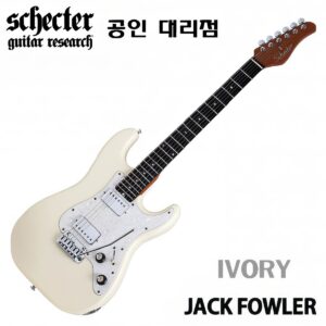 Schecter 쉑터 일렉기타 Jack Fowler 시그네춰 Ivory