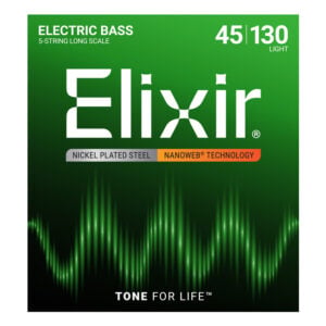 Elixir 나노웹 니켈 5현 베이스줄 045-130 (14202)