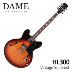Dame HL300 / 데임 세미할로우 일렉기타 (VS)