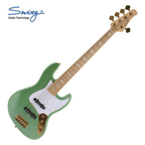 Swing 일렉베이스 Jazz 5V Metallic Teal Green