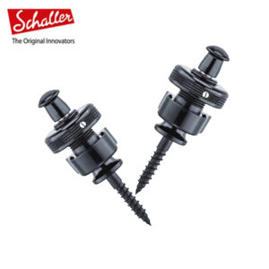 Schaller S-Lock Black Chrome / 독일제 오리지날 쉘러 스트랩락 (S-LOCK-BC) 블랙