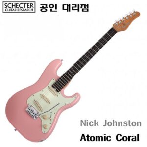 Schecter 쉑터 닉 존스톤 SSS A.Coral [쉑터 Pro 케이스 증점]