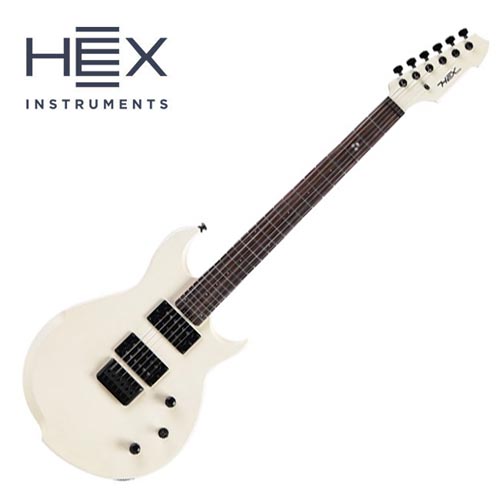 HEX - W300 / 헥스 일렉기타 (Metallic Ivory)