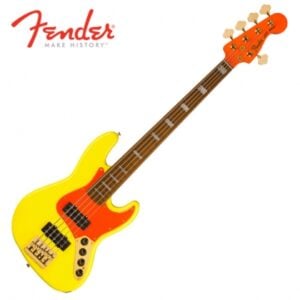 Fender Mexico Artist Mononeon Jazz Bass V Neon Yellow (014-9400-386)