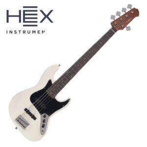 HEX 헥스 5현 베이스 기타 B305 Ivory  (S/IV)