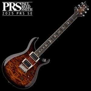 PRS SE 일렉기타 2025 Custom 24 Quilt (Black Gold Burst)