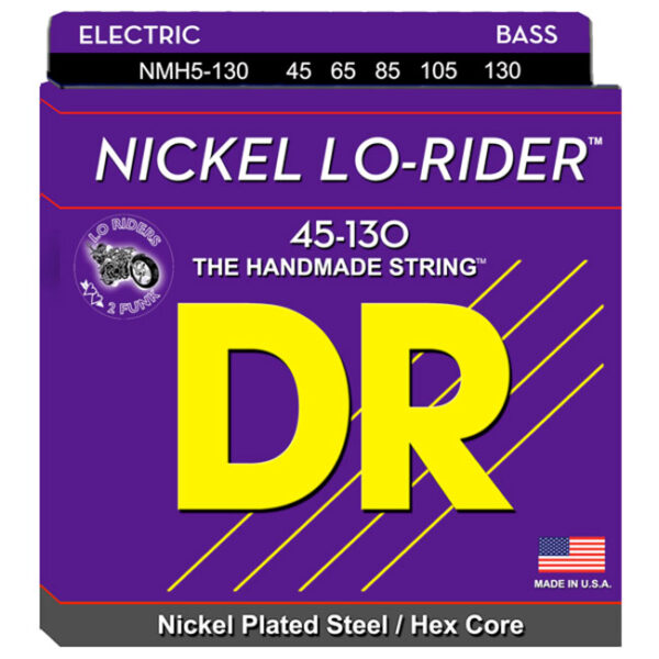DR 베이스 스트링 Nickel Lo-Rider 5현 / 045-130 (NMH5-130)