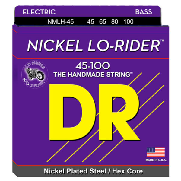 DR 베이스 스트링 Nickel Lo-Rider / 045-100 (NMLH-45)