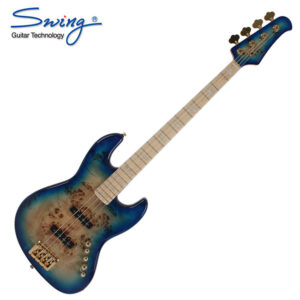 Swing 스윙 베이스기타 Jazz Deluxe 4 Blue Burst