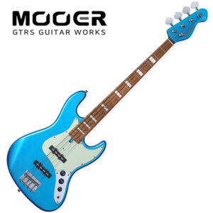 Mooer 무어 MBJ410 베이스기타 (Metal Blue)