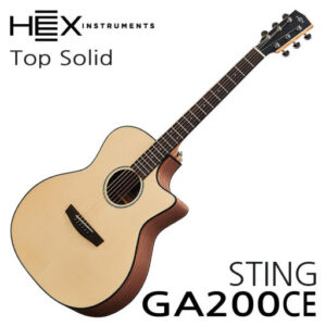 HEX 헥스 통기타 Sting GA200CE 탑솔리드