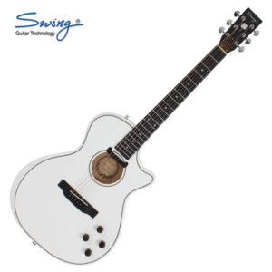 Swing 하이브리드 어쿠스틱기타 Hybrid White