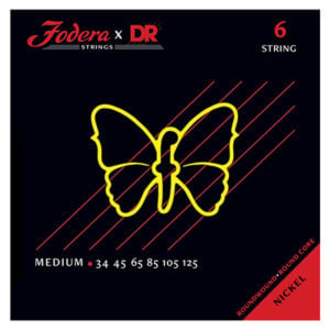 Fodera X DR Nickel 베이스 스트링 6현 34-125 (FNI-34125)