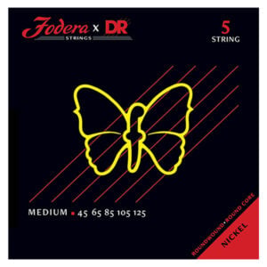 Fodera X DR Nickel 베이스 스트링 5현 45-125 (FNI-45125)