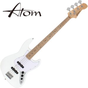 Atom 아톰 J1 베이스기타 WH(M)