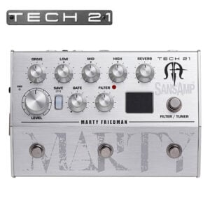 Tech21 테크21 산스앰프 Marty Friedman SansAmp (MF1) 마티 프리드먼 시그니처