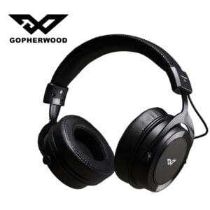 Gopherwood Remaster HD 오버이어 밀폐형 스튜디오 헤드폰